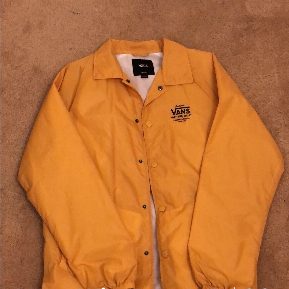 YELLOW VANS WINDBREAKER